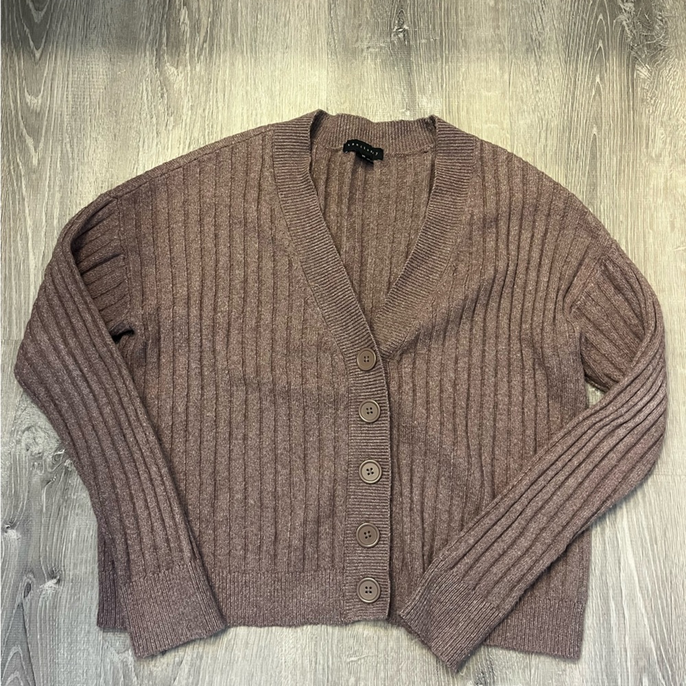 Women's Sanctuary Brown Cardigan Sweater- Size XS- Pre-owned